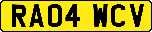 RA04WCV