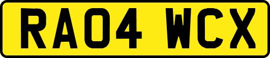 RA04WCX