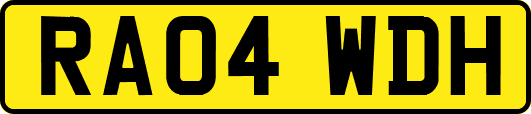 RA04WDH