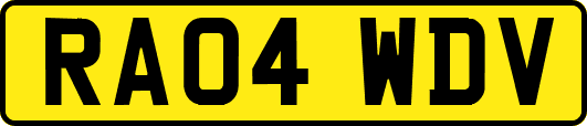 RA04WDV