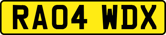 RA04WDX