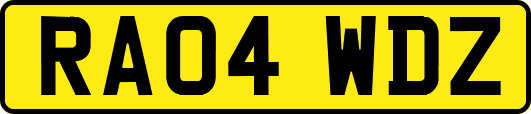 RA04WDZ