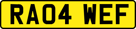 RA04WEF