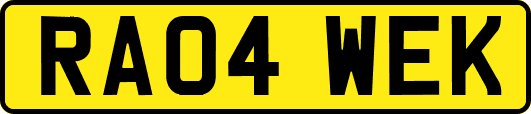 RA04WEK