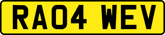 RA04WEV