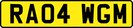 RA04WGM
