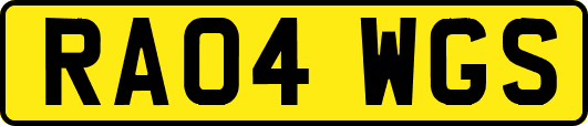 RA04WGS