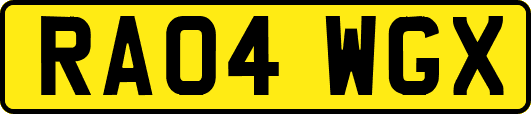 RA04WGX
