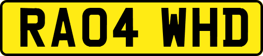 RA04WHD
