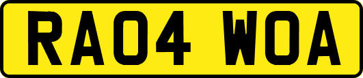 RA04WOA