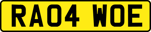 RA04WOE