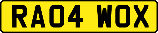 RA04WOX