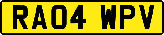 RA04WPV