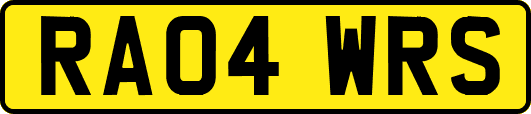 RA04WRS