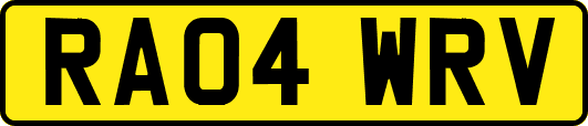 RA04WRV