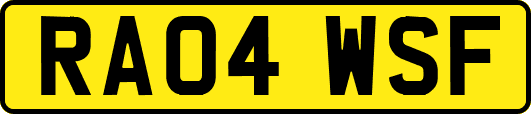 RA04WSF