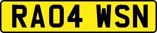 RA04WSN