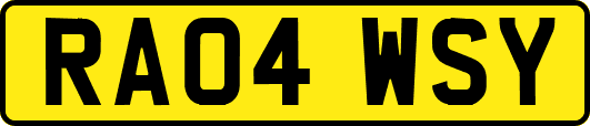 RA04WSY