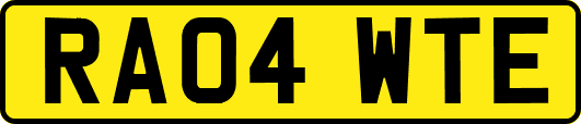 RA04WTE