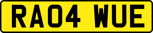 RA04WUE