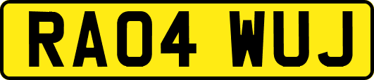 RA04WUJ
