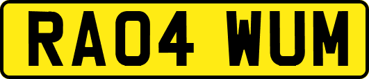 RA04WUM