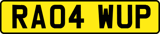 RA04WUP