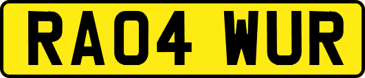 RA04WUR
