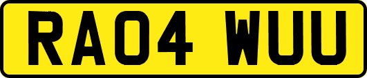 RA04WUU