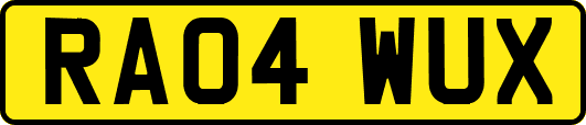 RA04WUX