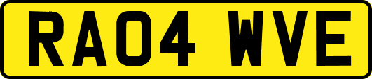 RA04WVE