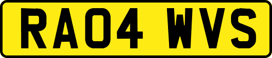 RA04WVS