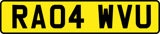 RA04WVU