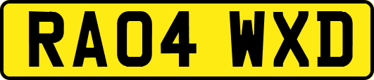 RA04WXD