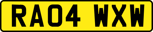 RA04WXW