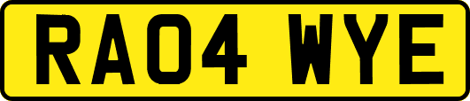 RA04WYE