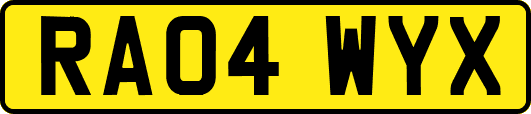 RA04WYX