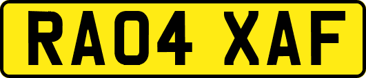 RA04XAF