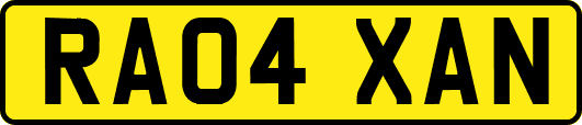 RA04XAN