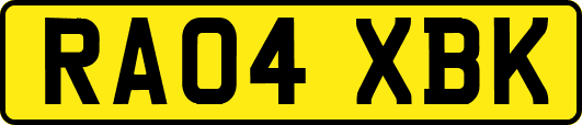 RA04XBK