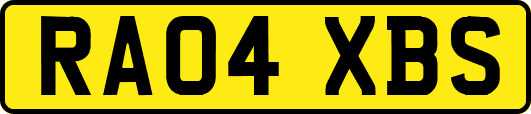 RA04XBS