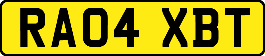 RA04XBT