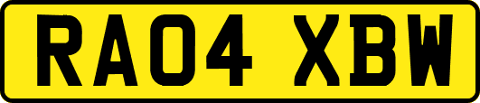 RA04XBW