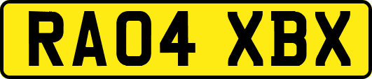 RA04XBX