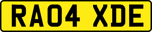 RA04XDE