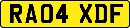 RA04XDF
