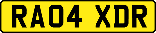 RA04XDR