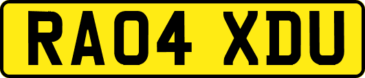 RA04XDU
