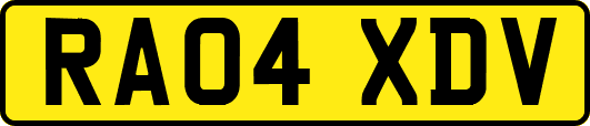 RA04XDV