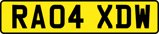 RA04XDW